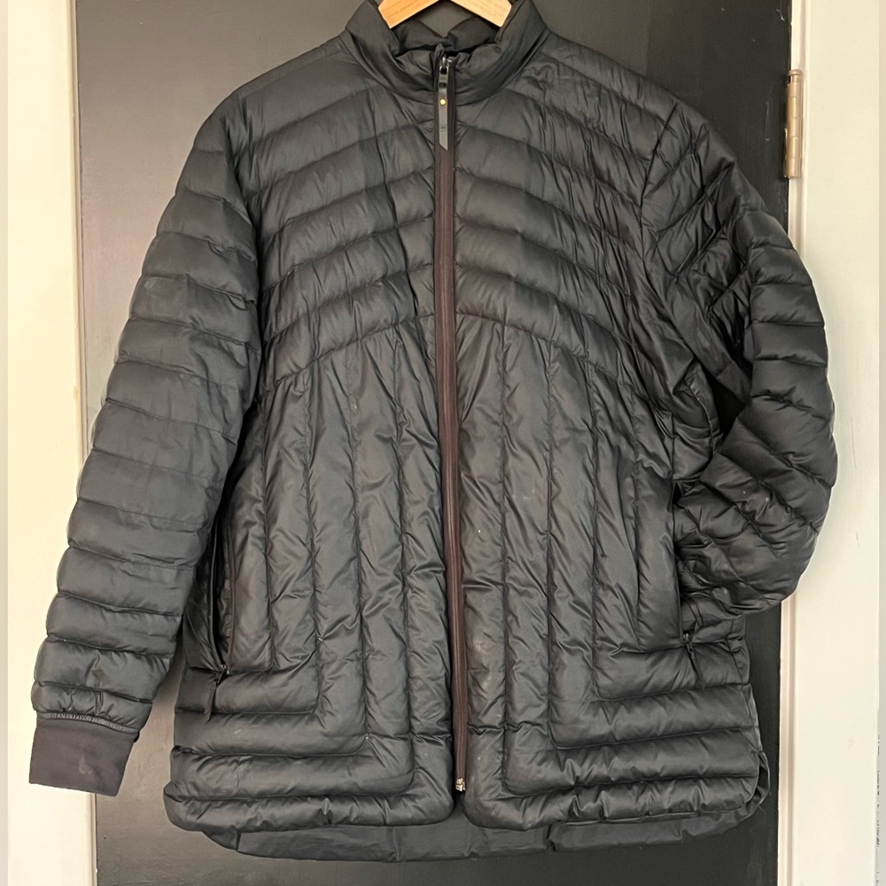 Black MEC unique puffer jacket
